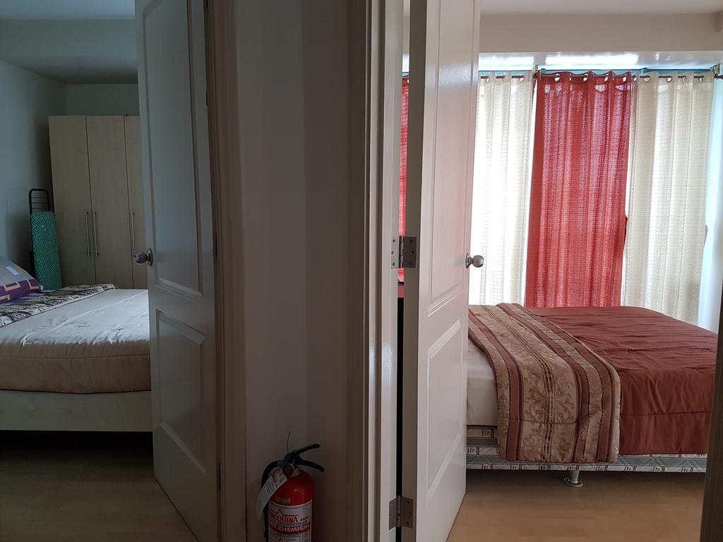 Ortigas 2 Bedroom Corner Unit With 2 Queen Across Shangrila Manila Bagian luar foto