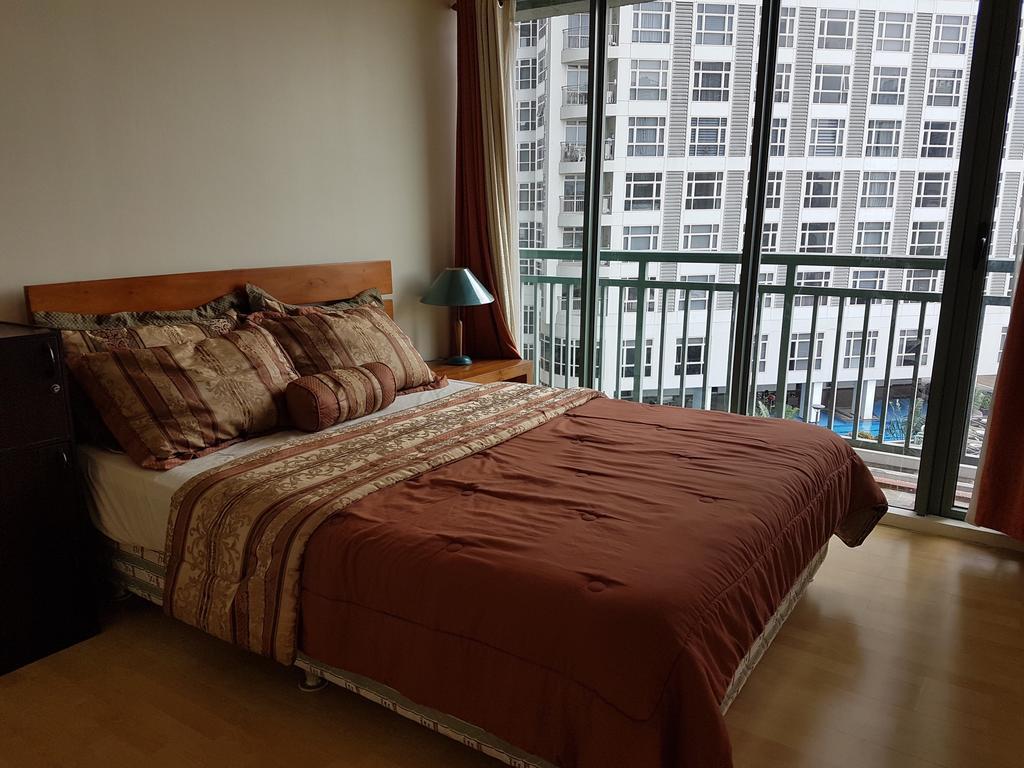 Ortigas 2 Bedroom Corner Unit With 2 Queen Across Shangrila Manila Bagian luar foto